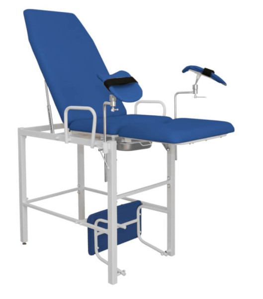 Кресло гинекологическое ДЗМО КГ-2 (синий)